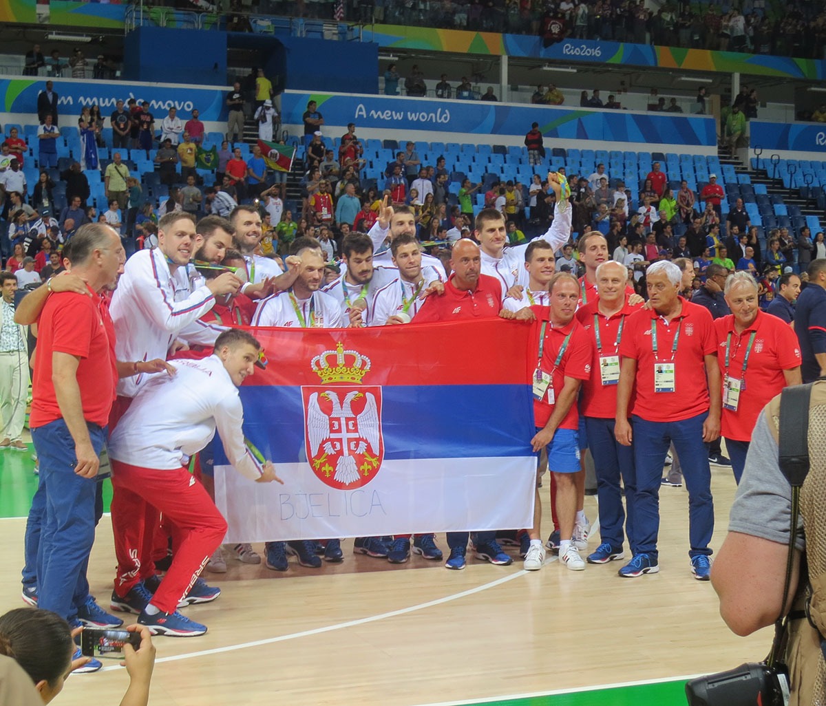 Dr Dikić je radio doping kontrolu na finalu košarke Olimpijskih igara